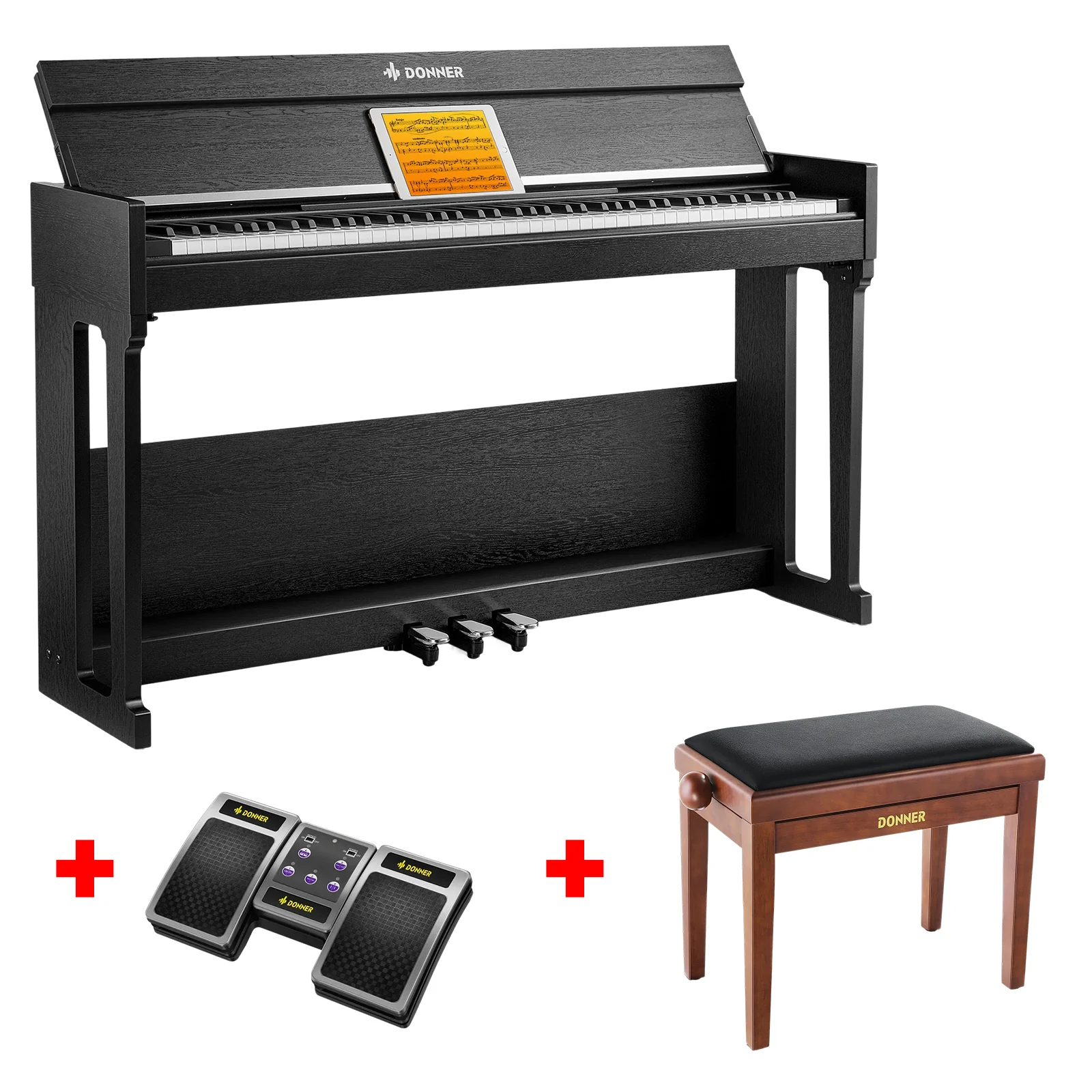【Klavier + Bank gratis】Donner DDP-90 PRO Home Digital Piano - Image 6