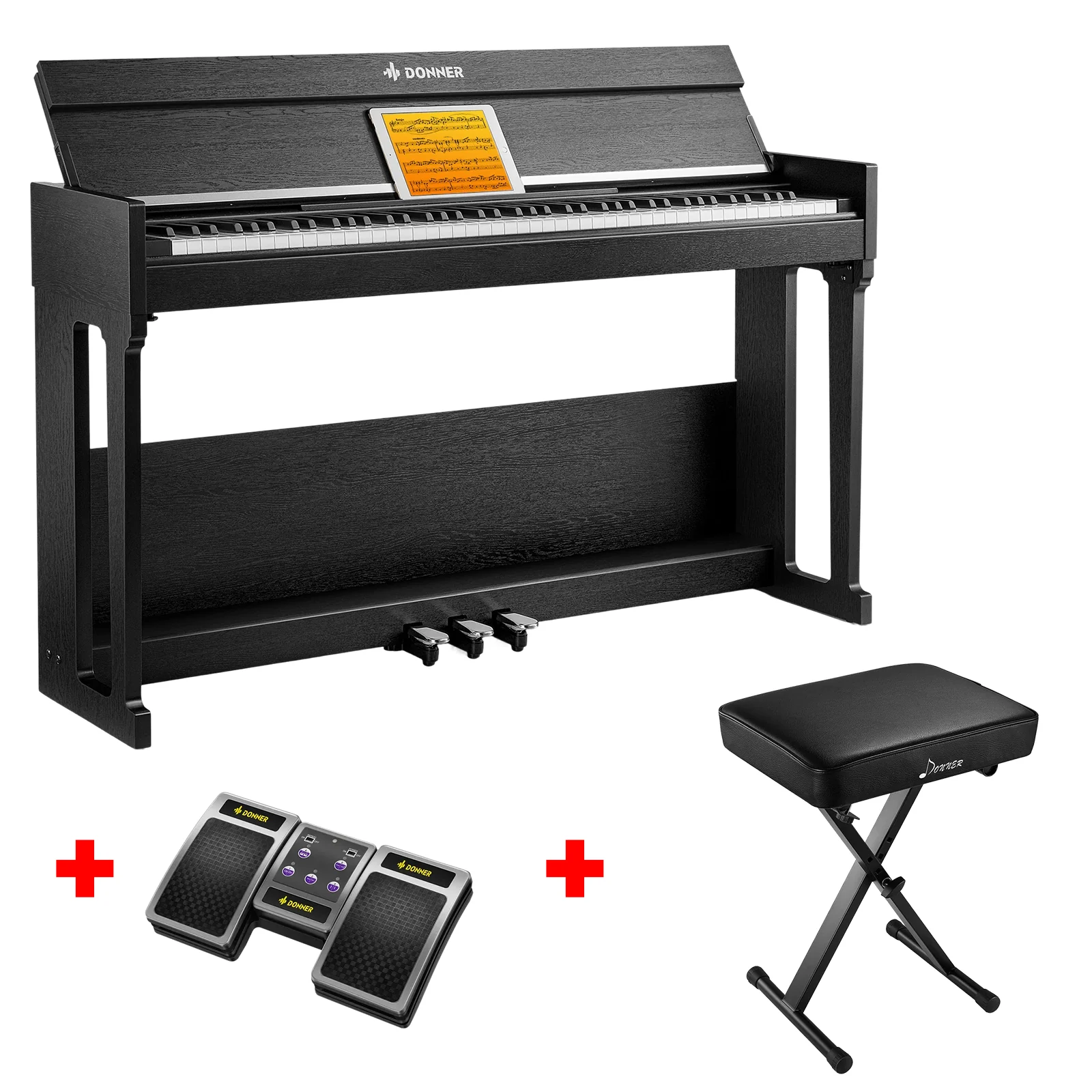 【Klavier + Bank gratis】Donner DDP-90 PRO Home Digital Piano - Image 7