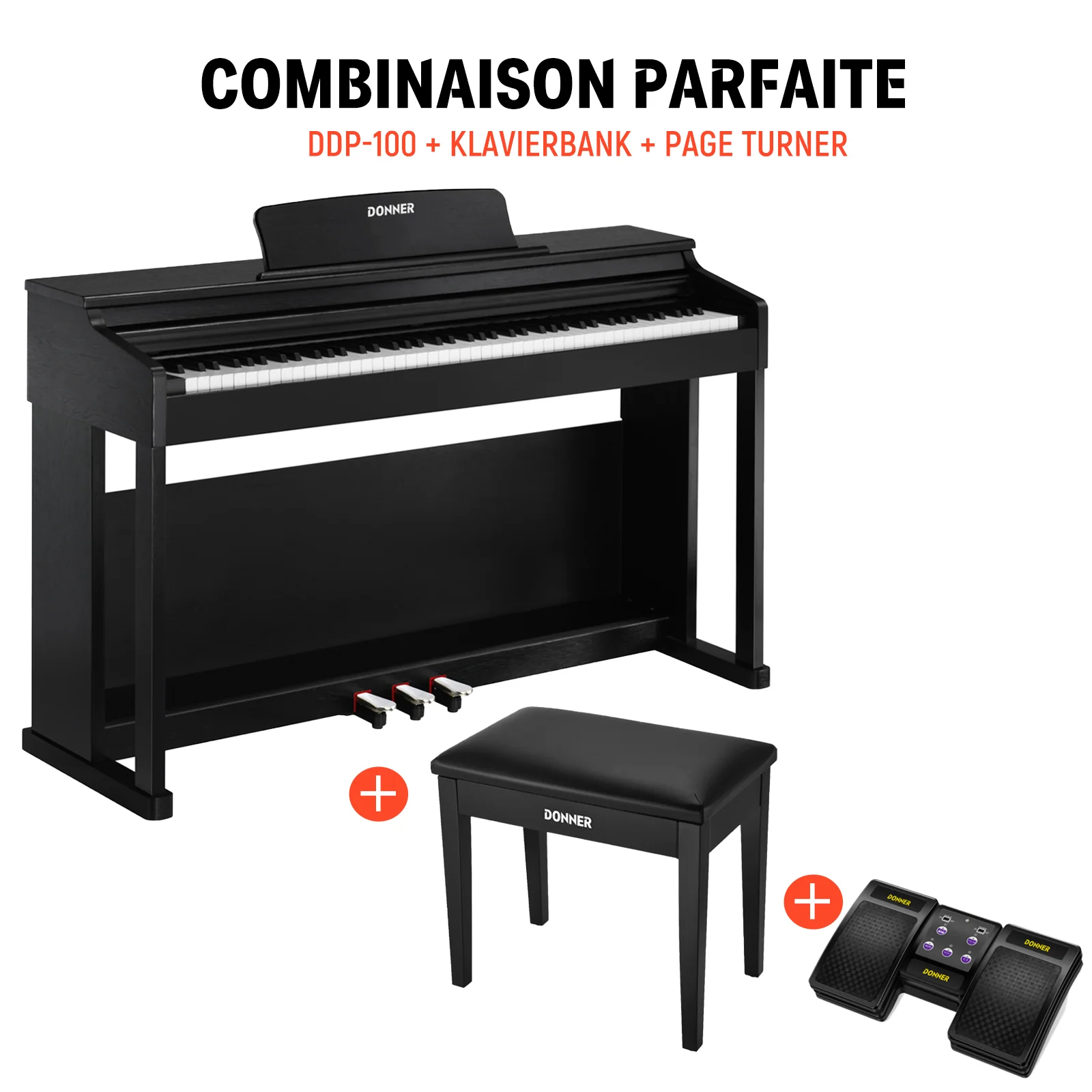 Donner DDP-100 Gewichtetes Digital Piano - Image 11