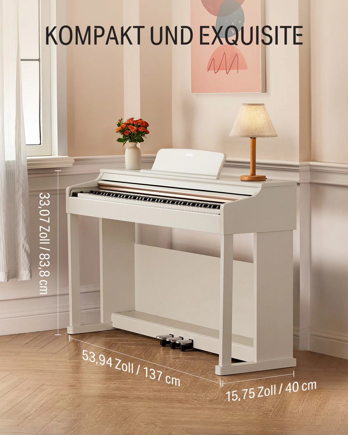 Donner DDP-100 Gewichtetes Digital Piano - Image 20
