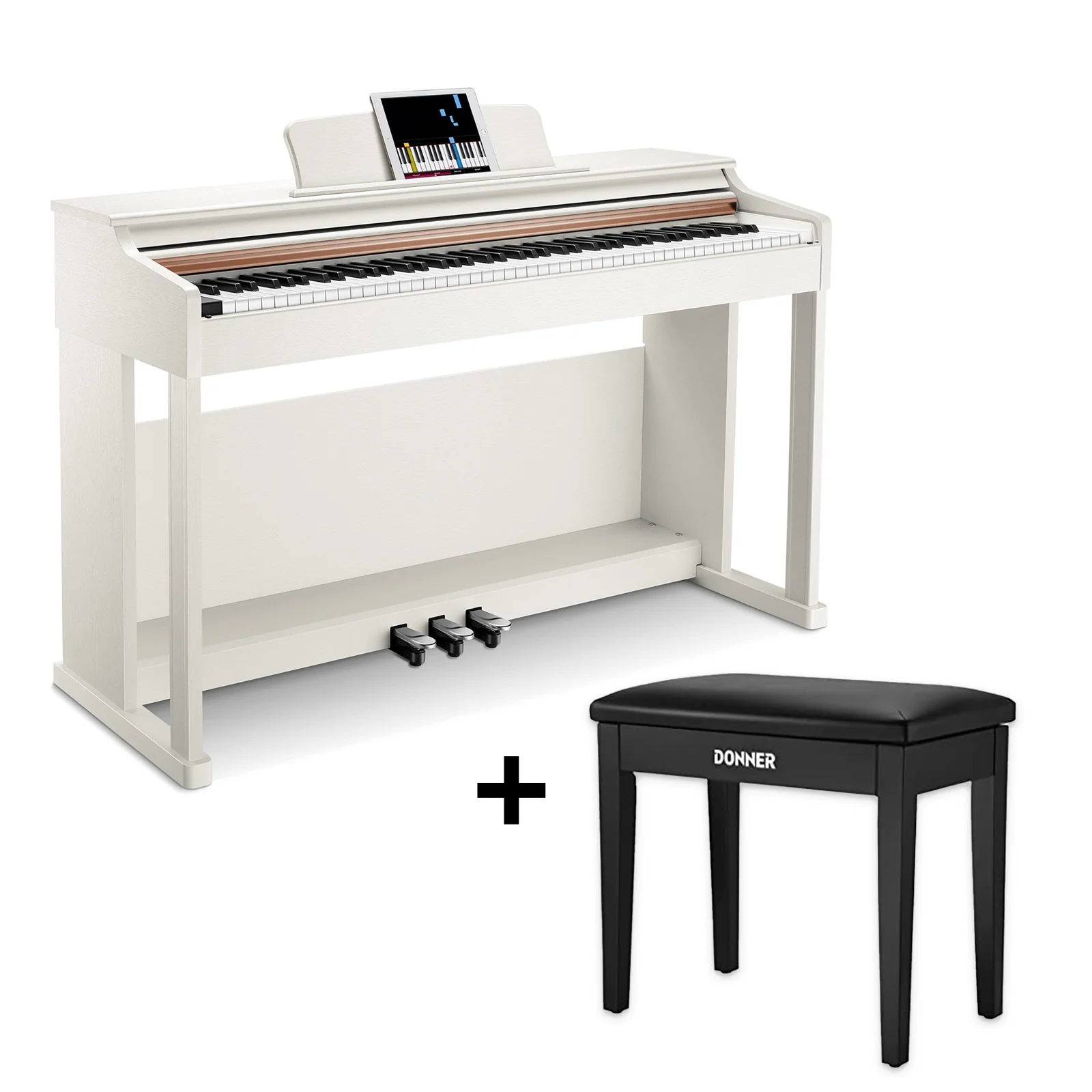 Donner DDP-100 Gewichtetes Digital Piano - Image 3