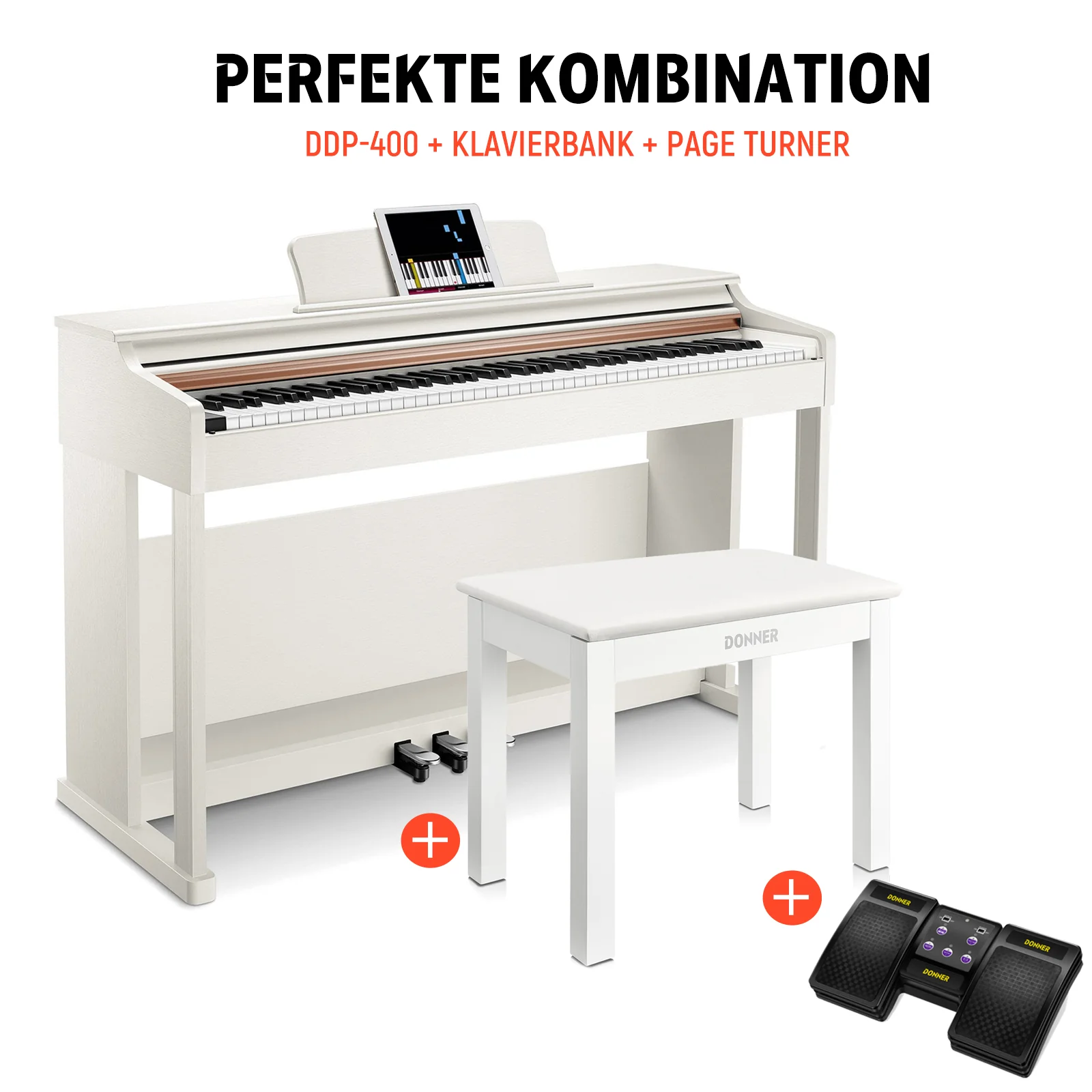 Donner DDP-100 Gewichtetes Digital Piano - Image 4