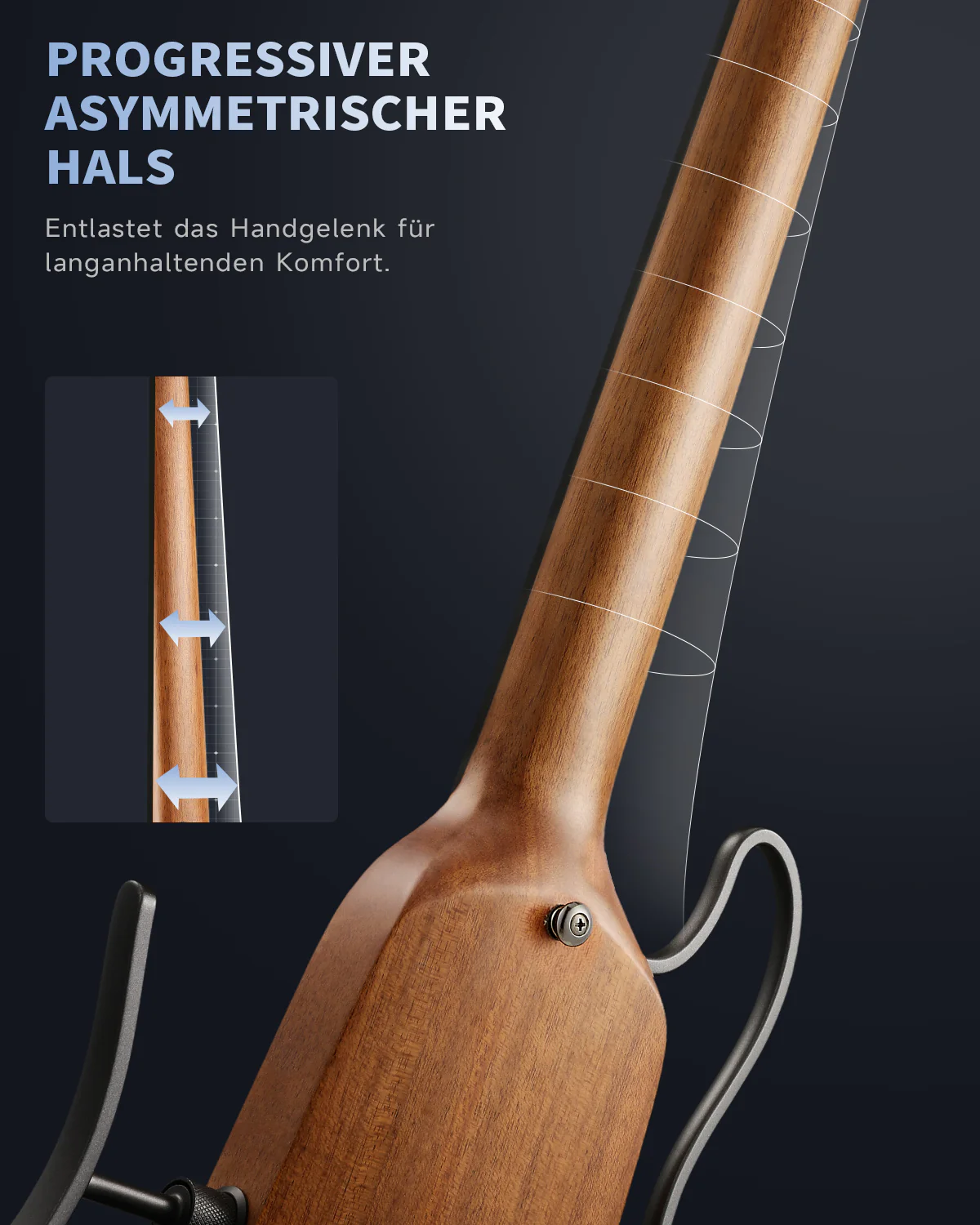 Donner HUSH™ X Kopflose Bauweise E‑Gitarre - Image 67