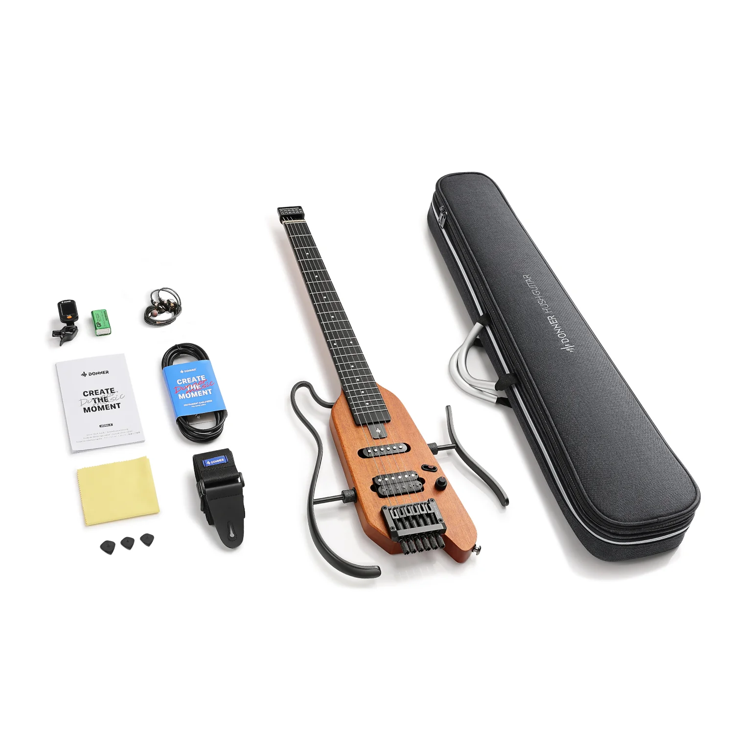 Donner HUSH™ X Kopflose Bauweise E‑Gitarre - Image 68