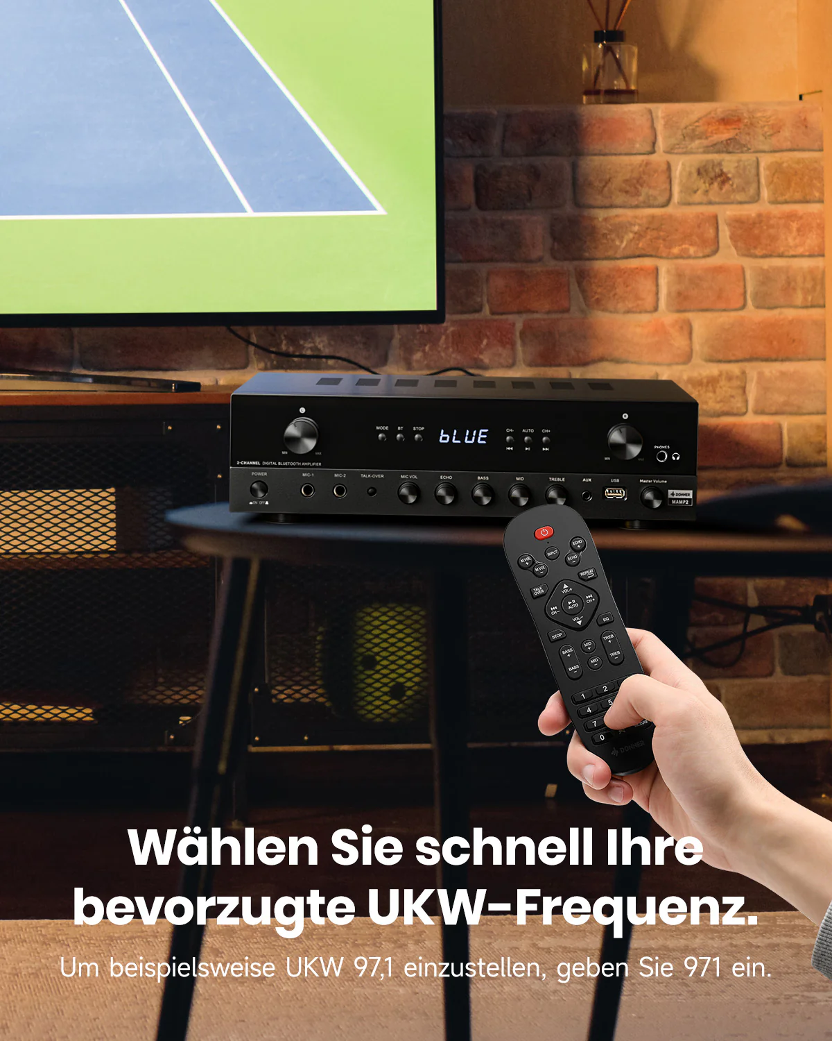 Donner MAMP2 Leistungsstarker 2-Kanal-Verstärker - Image 10