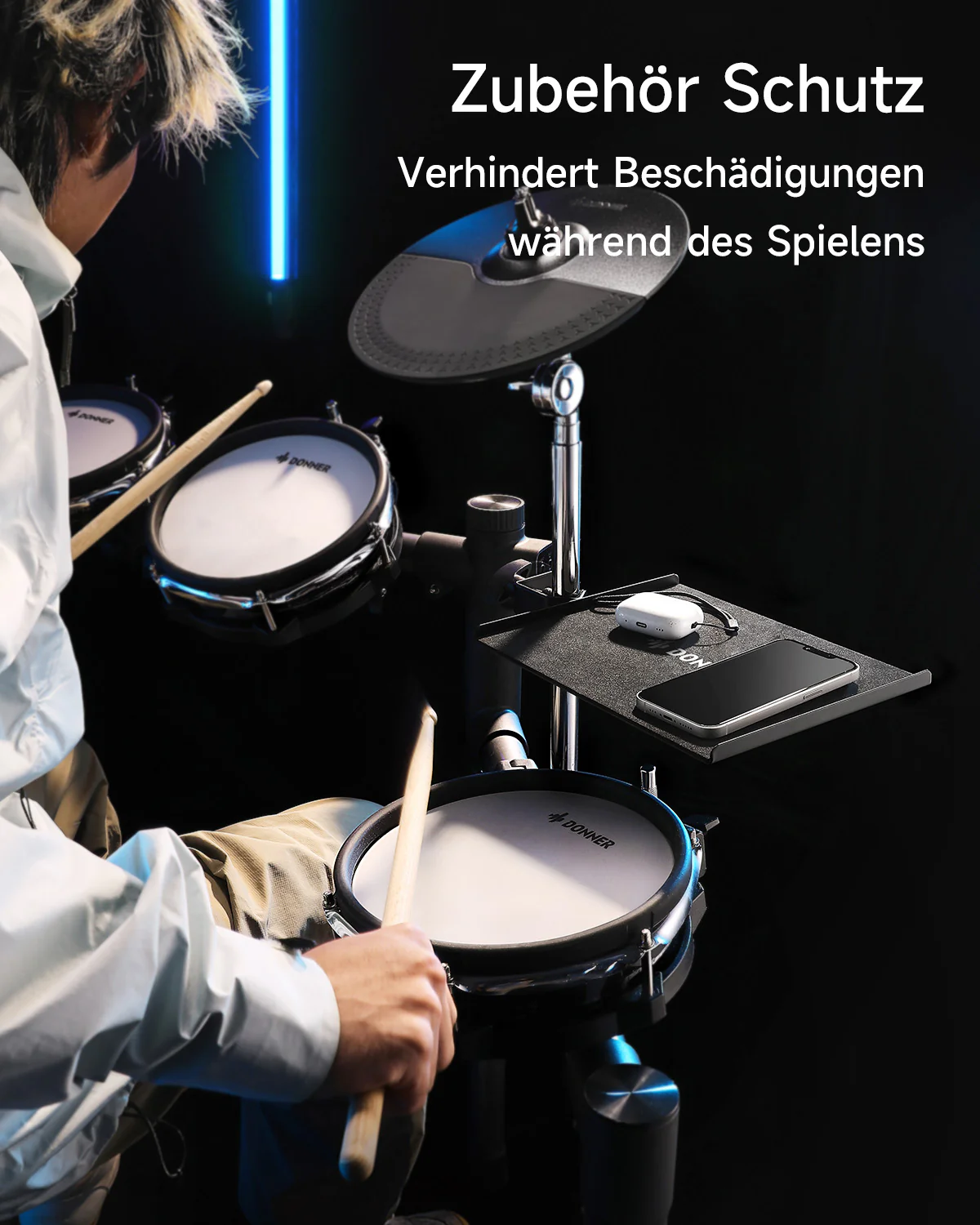 Donner Schlagzeug Tisch - Image 4