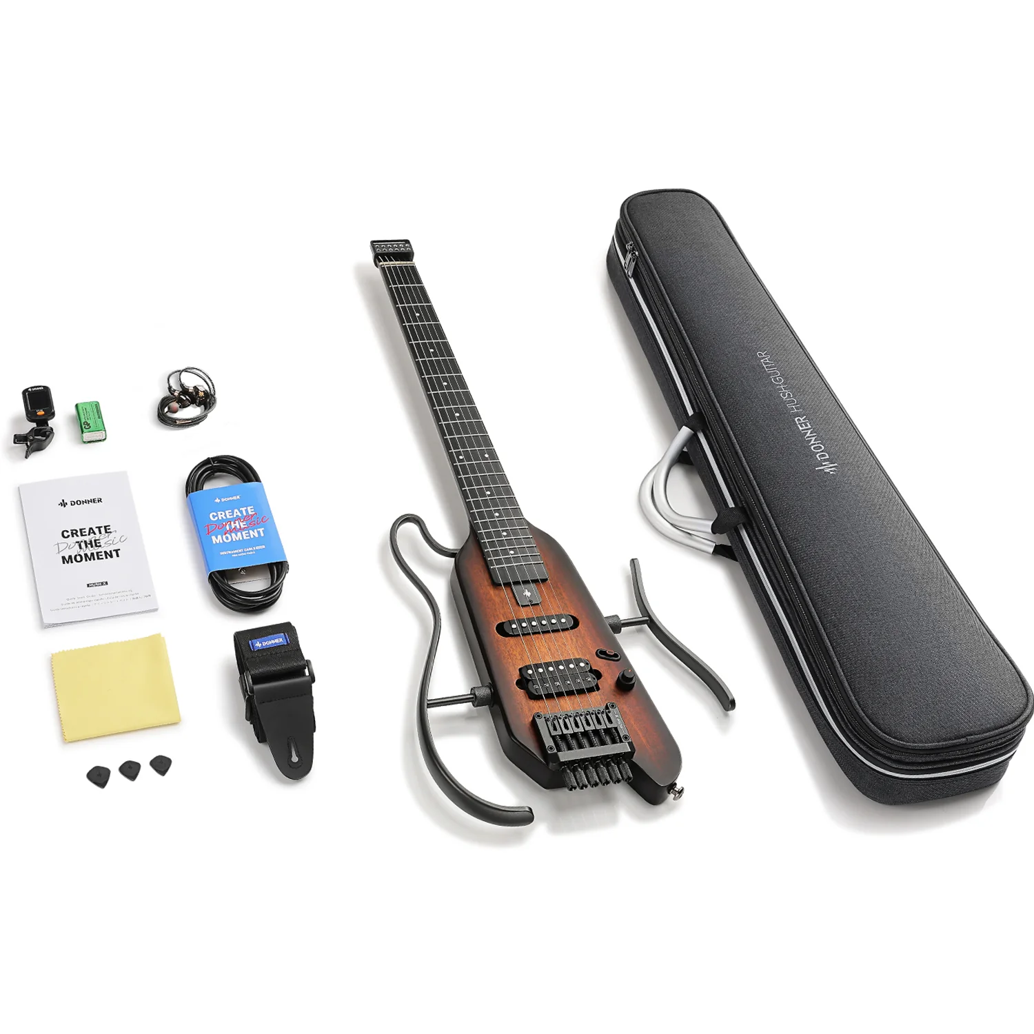 Donner HUSH™ X Kopflose Bauweise E‑Gitarre - Image 16