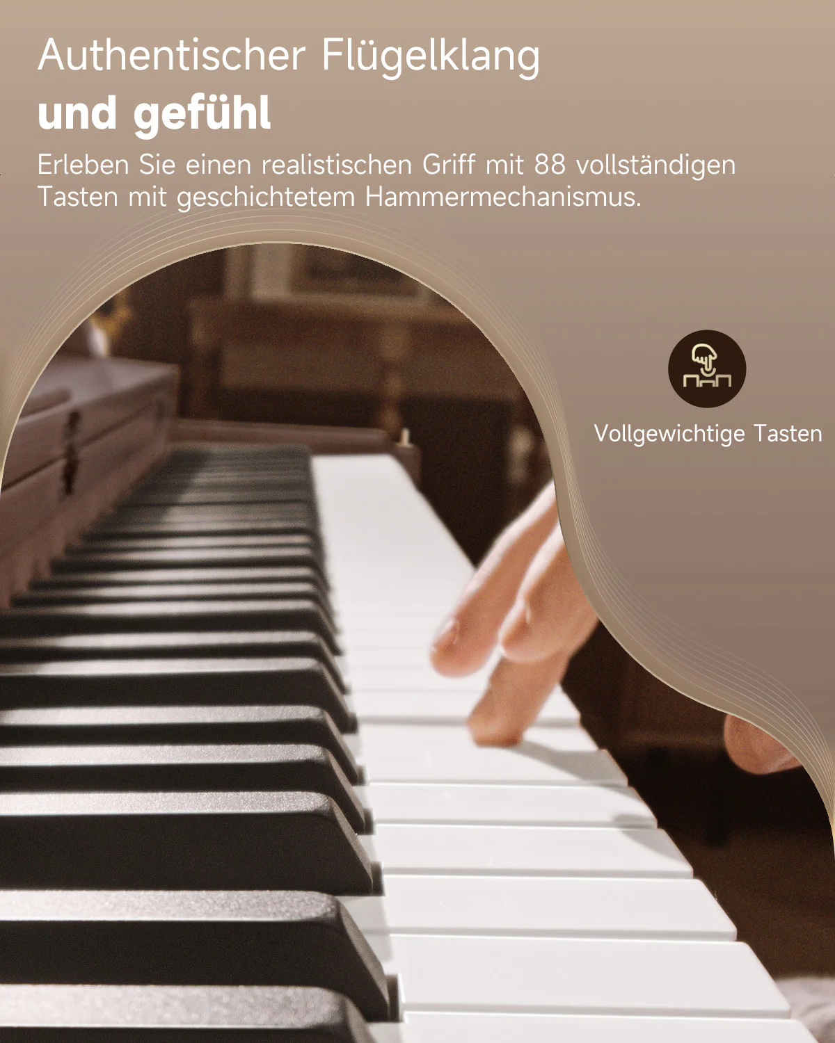 【Offene Kiste】Donner OURA™ R300 Haushalts Digital Piano - Image 24