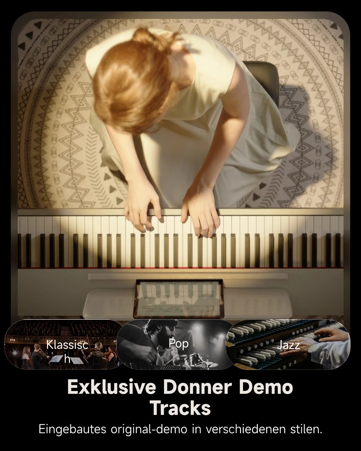 Donner OURA™ S100 Haushalts-Digital Piano - Image 28
