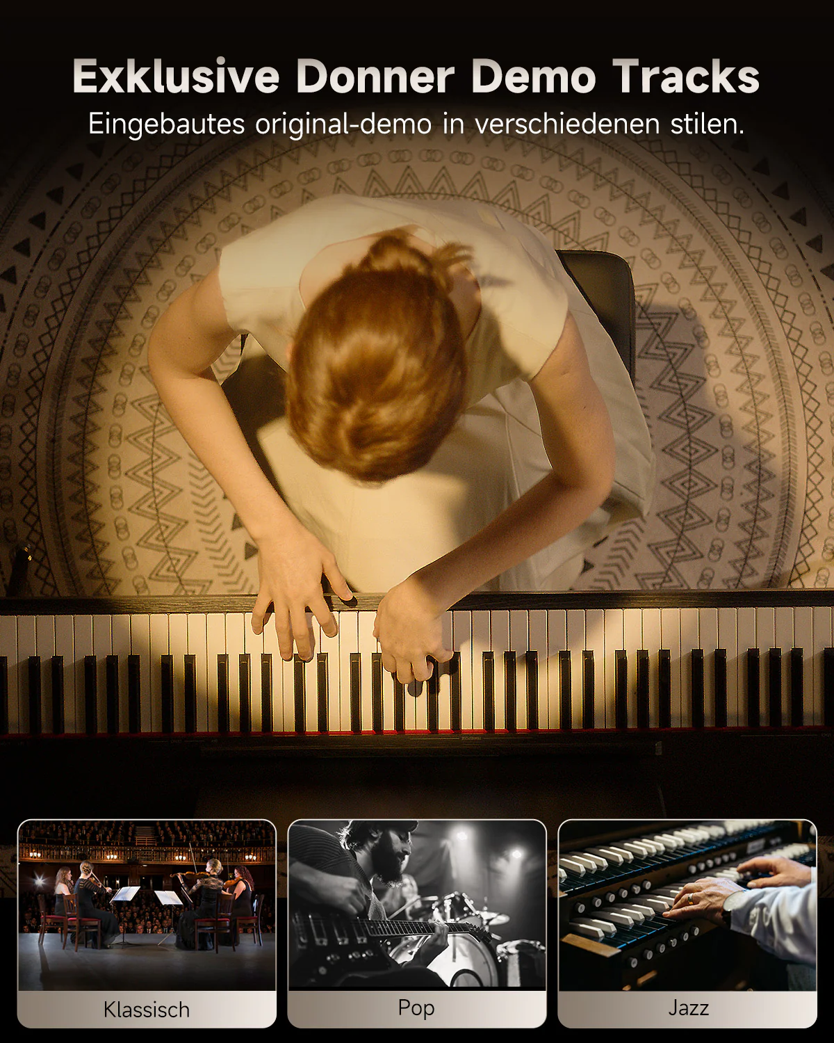 Donner OURA™ S100 Haushalts-Digital Piano - Image 35