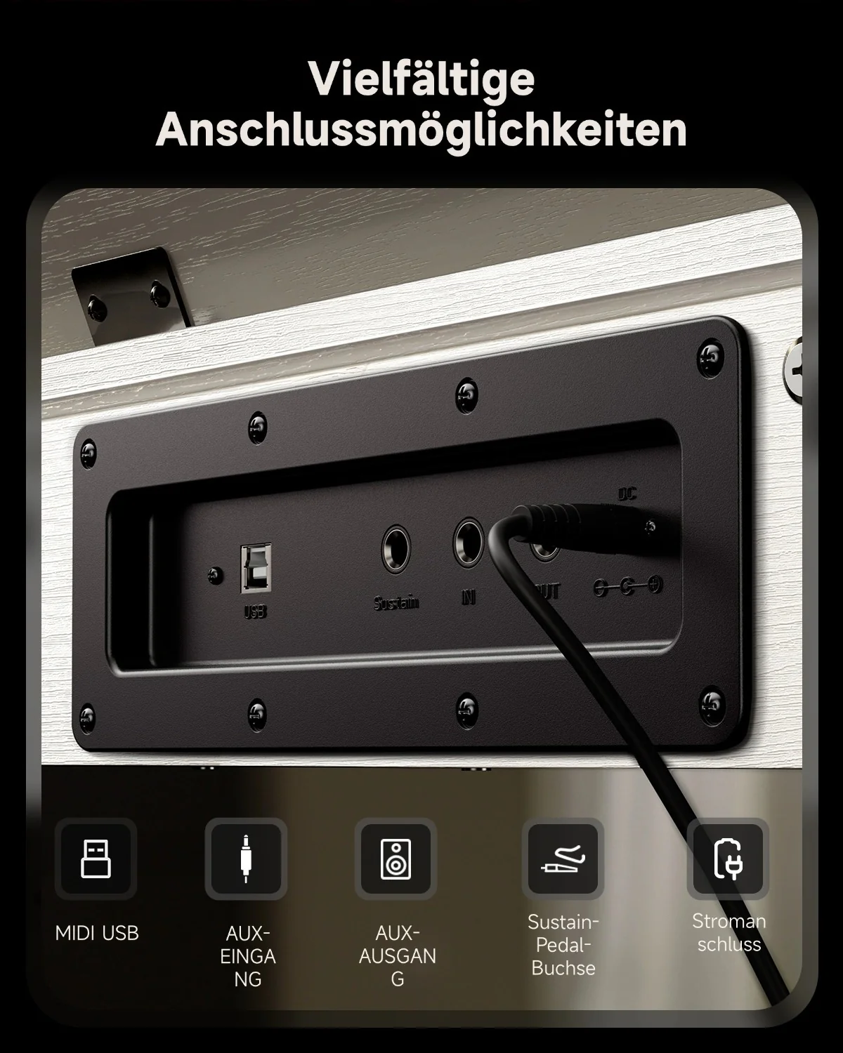 Donner OURA™ S100 Haushalts-Digital Piano - Image 55